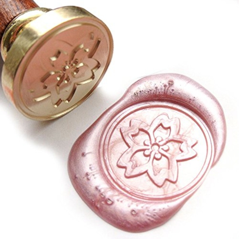 Japanese Sakura Blossom Wax Seal