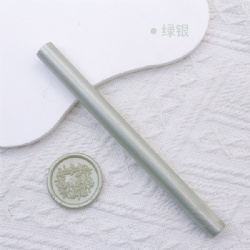 Green Sliver Gun sealing wax