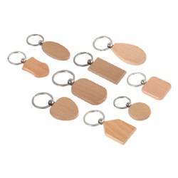 Wood Key Chain