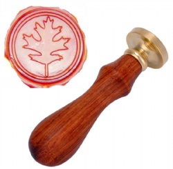 Oak Leaf Wax Stamp