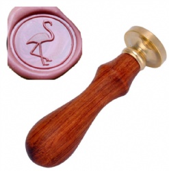 Flamingo Wax Stamp