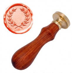 Wreath Wax Stamp