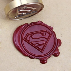 Superman Wax Stamp