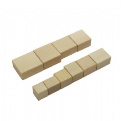 Square Wood Stamps