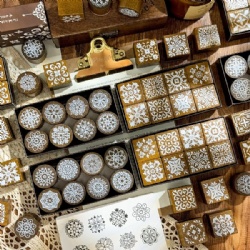 Mandala Wood Stamp