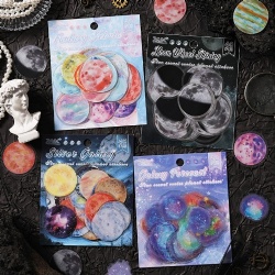 Moon PET Stickers