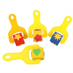 4pcs /Set Sponge Roller Stamps