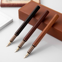 Ebony Wood Fountain Pen