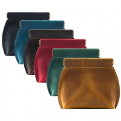 Spring Genuine Leather Storage Bag