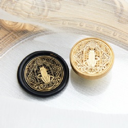 Cat Wax Stamp