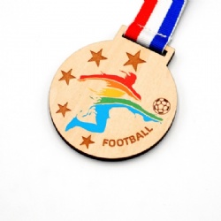 Customize Wood Medal