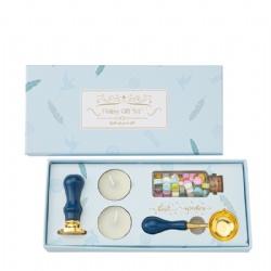 Blue Wax Stamp Set