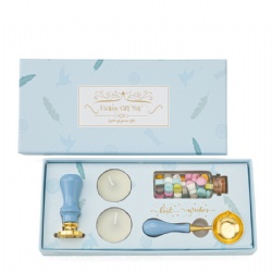 Sky Blue Wax Stamp Set