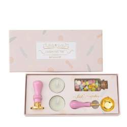 Pink Wax Stamp Set