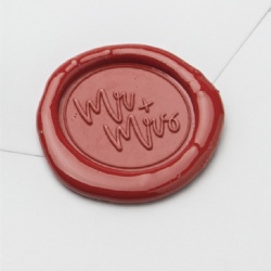 Mr & Mrs Wax Seal