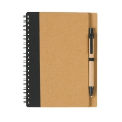 A5 Spiral Notebook With Pen