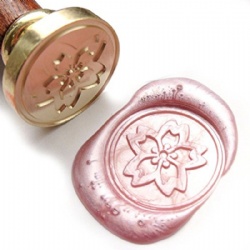 Japanese Sakura Blossom Wax Seal