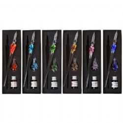 Glass Dip Pens Gift Set