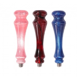Resin Stamp Handle ( Blue ,Pink ,Dark Red)